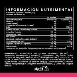 CELLX | Post Workout Suplemento Deportivo con BCAAs 2:1:1, Beta Alanina, Carnitina, Magnesio, Zinc y AstraGin® | 300 g (Berries)