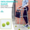 Seven Mine 2 Pelotas de Tennis Precortadas para Andaderas, Sillas