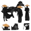 SUPVOX 4pcs Miniature Plastic Mini Figures for Desktop Decor Historical