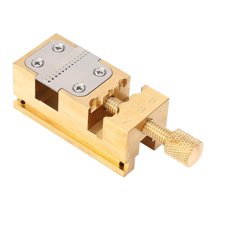 Jectse Compact Watch Repair Tool with Brass Bench Vise Clamp,