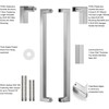 TOGU TG-R3825 Heavy Duty Commercial Grade 300mm/12 inches Square/Rectangle Shape