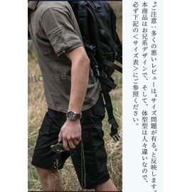 eleitchtee Men's Outdoor Shorts, Large Sizes, S-3XL, Fishing, Mountain Climbing, Spring, Summer, Breathable, Quick Drying, Full of Pockets, black (black 19-3911tcx)