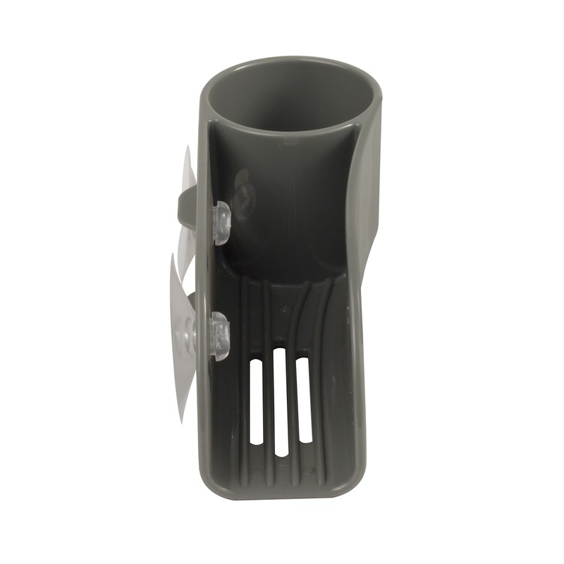 Spectrum Diversified Royo Sponge & Brush Holder, Gray, 10912