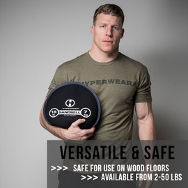 Hyperwear SandBell Sandbag Training Free Weight (Pre-Filled) (15)