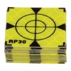 HARFINGTON 20pcs Survey Reflector Sheets 30mm Self-Adhesive Reflective Tape Survey