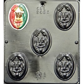 Holy Family Lollipop Chocolate Candy Mold Christmas 2095