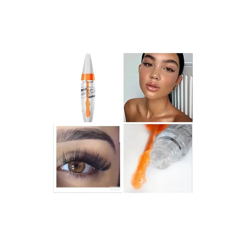 Mascara Pestañas Rimel Exactitud Transparente Serum