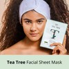 Rael Face Mask Skin Care, Bamboo Facial Mask Sheet Set
