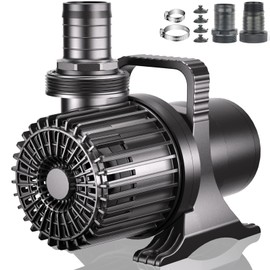 WaterRebirth (8600GPH 520W, UL listed) High Flow Submersible Water Fountain Aquarium Sump Pond Electric Waterfall Pump PS-8600