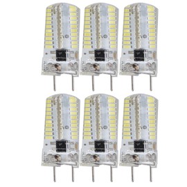 6Pcs G8 Small Bulbs 5W Small Bulb Light Source 80LED for CeilingLamp Wall Lamp Table Lamp