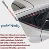 MUXEE Window Louver，for Acura Integra 2023 2024 2025, ABS Print