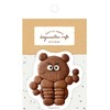 Furukawa Paperwork Sticker Kogumaton Bear Muscle QZ71