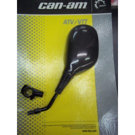 CAN-AM ATV RIGHT HAND MIRROR 709400523 AND BRACKET 715000190