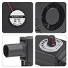 120mm 12V BBQ Blower Fan ,120mm x 32mm Dual Ball