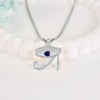 AXOMY Eye of Horus Necklace 925 Sterling Silver Eye of