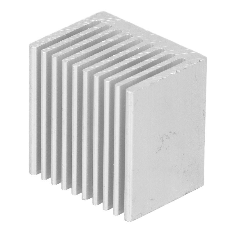 8Pcs Cooling Fins Aluminum Power Radiator Heat Sink Kit for
