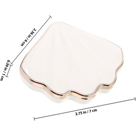 VILLCASE Polvo Iluminador Facial Compacto para Contorno y Corrección Paleta de Maquillaje para Mujer Polvos Iluminadores de Larga Duración Uso Diario Tamaño Pequeño para Viaje