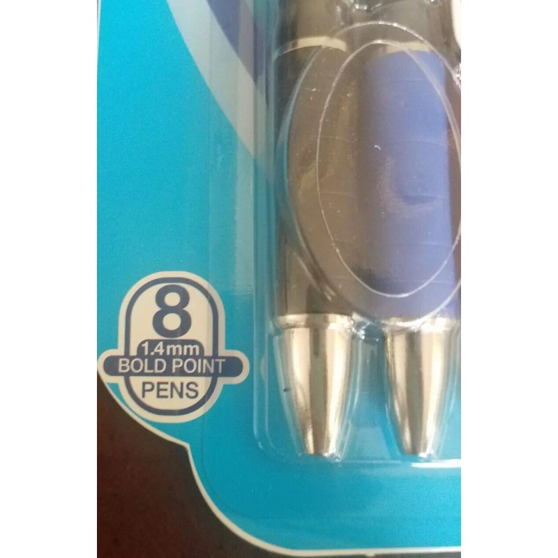 Paper Mate Profile Elite Retractable Ballpoint Pens, Bold Point,8pc Asst-SHIP24H