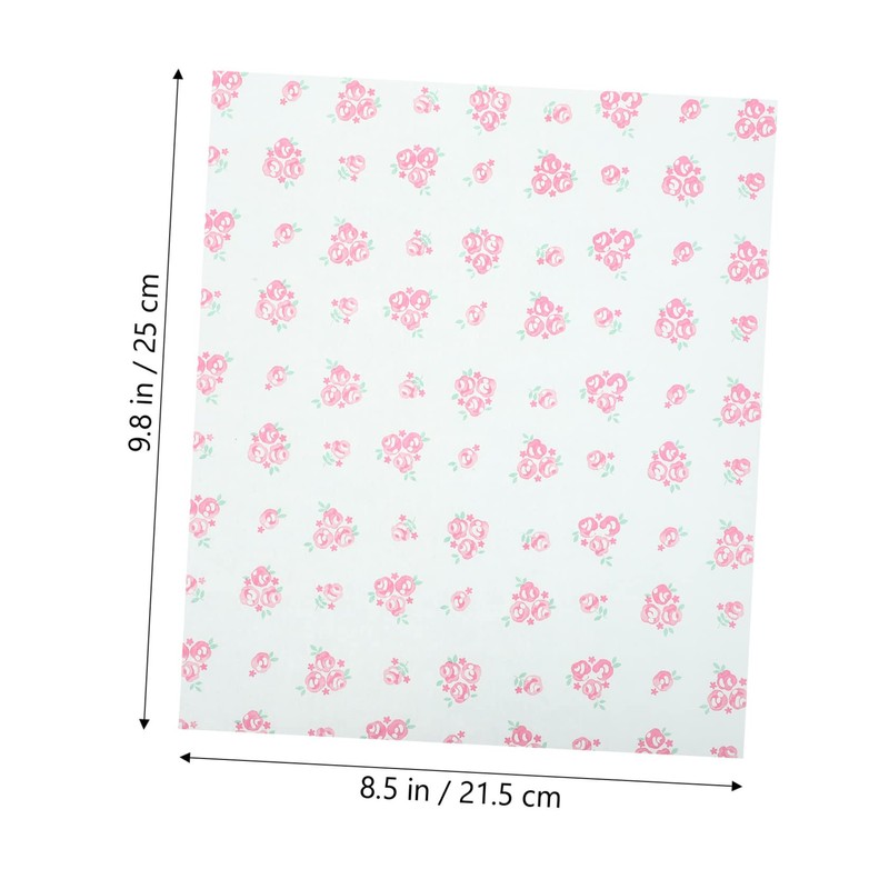 Anneome 100 Hojas De Papel Antigrasa Para Sándwich Papel Para