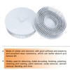 HARFINGTON 5pcs 3" 120 Grit Diamond Abrasive Brush Discs, White,