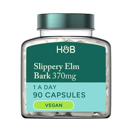 Holland & Barrett Slippery Elm Bark 370mg 90 Capsules
