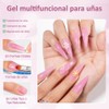 CHERIMOYA Poly Gel Constructor de Uñas 30g,Gel Fortalecedor para Extensión