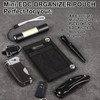 Kosibate EDC Pouch, EDC Organizer, Mini Tool Pouch for Knife/Flashlight/Tactical