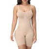 SHAPESHE Lace Shapewear Bodysuit Shorts Tummy Control Seamless Full Body