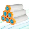 Household Waterproof Vinyl Cover Cleaning Construction Protection Covering 2ea