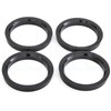 Aspire Motoring 73.1mm OD to 57.1mm ID Black Plastic Polycarbonate