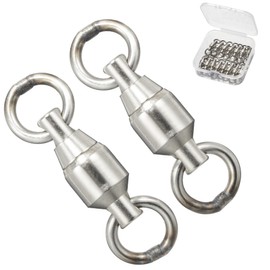 釣魂 Ball Bearing Fishing Swivel ST-Series Made in Japan Size 10 Hight Strength 661lb Over Fishing Tackle Saltwater Freshwater Solid Ring Big Game Fishing Accessories