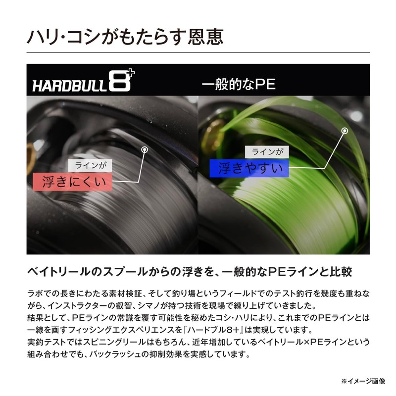 Shimano Hardbull LD-M58X PE Line, 8+ 164.0 yd (150 m),