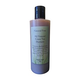 Natural First Green Tea Clarifying Shampoo for Oily Hair - Chemical, Sls, Paraben Free