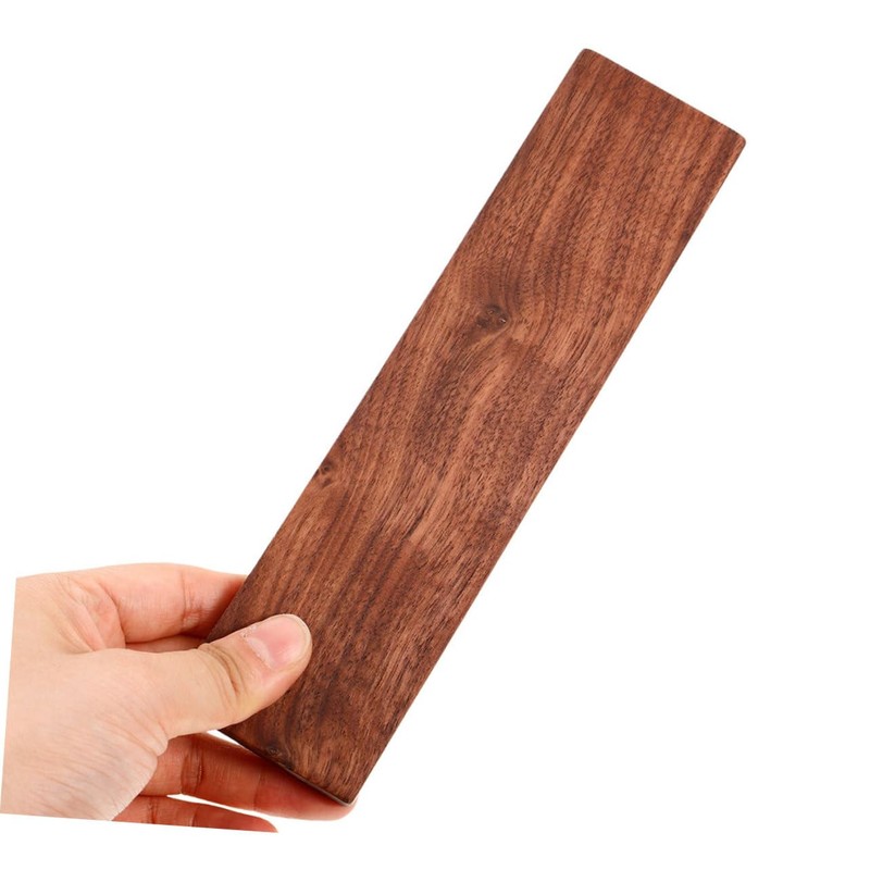 Hohopeti 4pcs Unfinished Walnut Wood Planks for Carving and DIY
