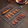 TOPINCN Barbecue Net Grill Net Barbecue Grill Fish Clip Outdoor