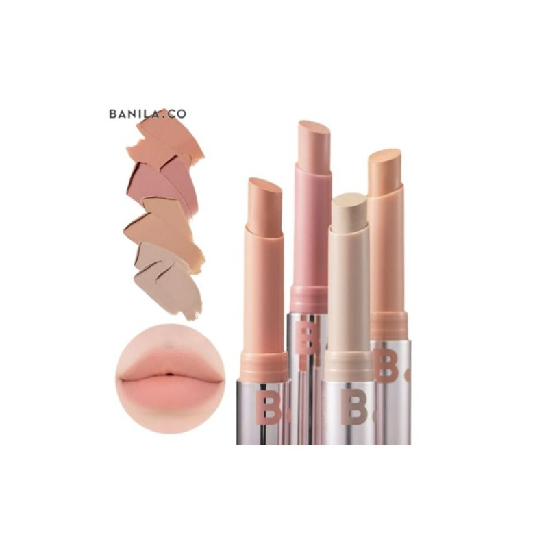 BANILA CO Cover Lip Base 1.7g, Color:01 Full Beige