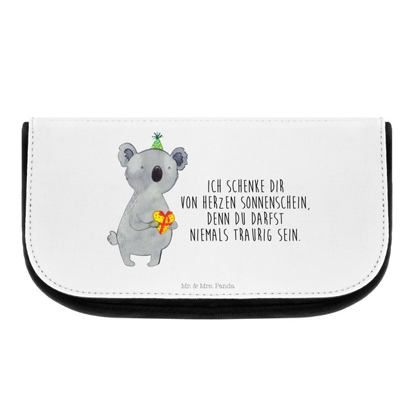 Mr. & Mrs. Panda Cosmetic Bag Koala Gift, White, Hand
