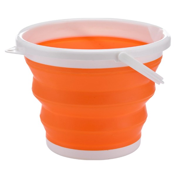 Collapsible Bucket Foldable Tub -3L Portable Small Bucket for Camping,