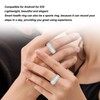 Smart Fitness Tracker Ring IP68 Waterproof Bluetooth Pedometer Smart Ring