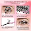 Extensiones Pestañas Diy, Kit De Racimos De Pestañas Mixto
