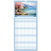 Familienplaner 2025 - Lieblingssee mit 5 Spalten (Wandkalender, 21 cm