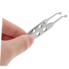 BIUDECO Ergonomic Round Tip Massage Tweezers Facial Tweezers for Men