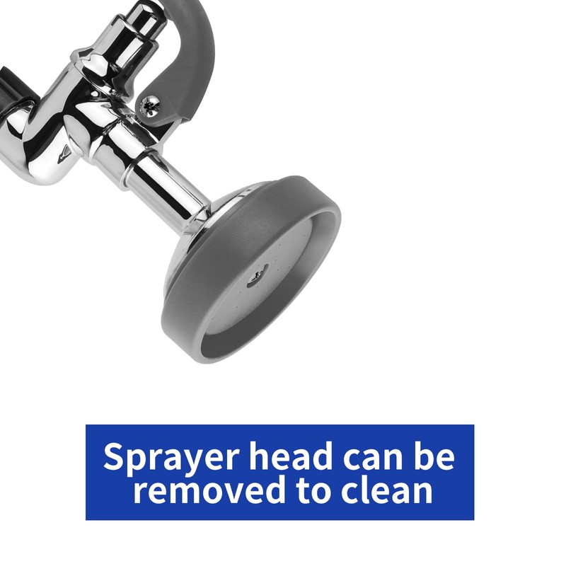 MSTJRY Commercial Sink Sprayer Pre Rinse Spray Valve with Handle