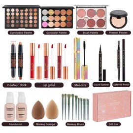 Makeup Kit for Women Full Kit,Multipurpose Women's Cosmetics Set,Beginners and Professionals Alike,Makeup Gift Set