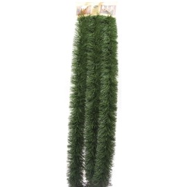 Festive Productions Tinsel Garland, 6 m - Green