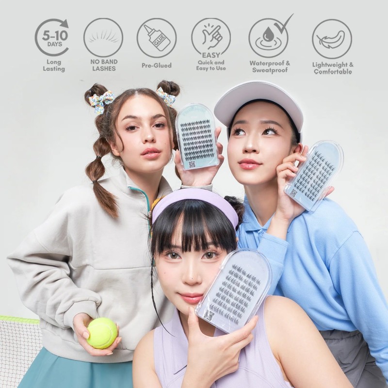 Char Cosmetics Flutter Fawn Cluster Lash 48pcs