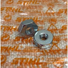for stihl STIHL 0000 955 0801 Hexagon Nut M8 2-Pack OEM Genuine