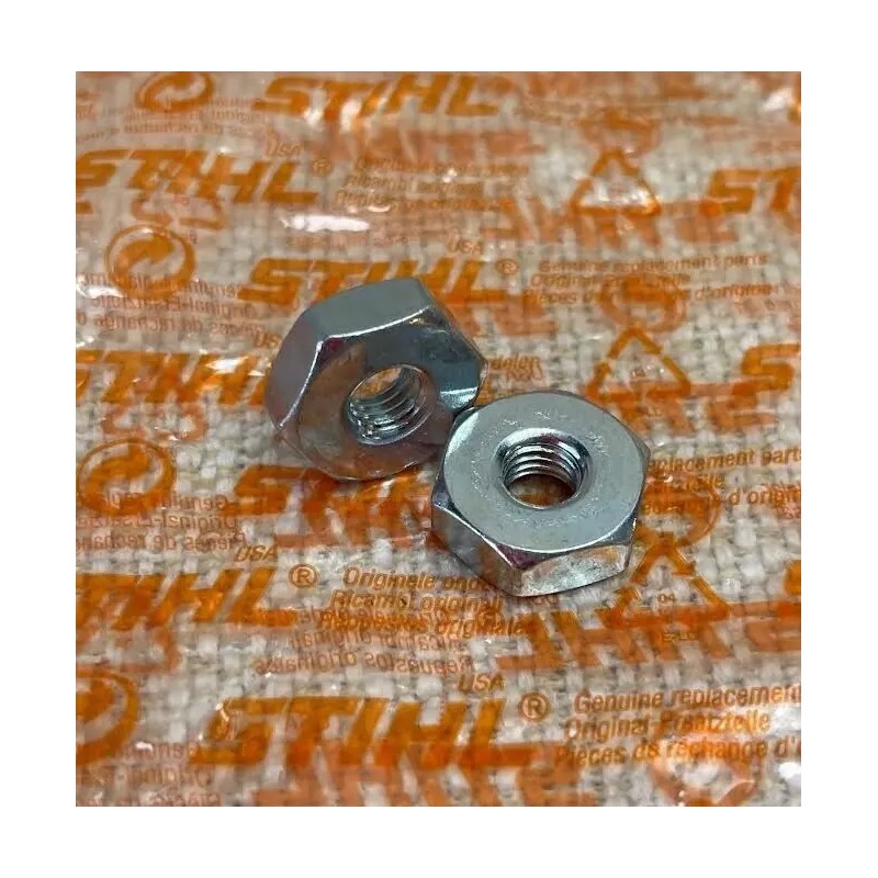 for stihl STIHL 0000 955 0801 Hexagon Nut M8 2-Pack