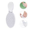 minkissy 2pcs Glass Foot File Callus Remover Safe Gentle Foot