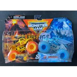 Spin Master Monster Jam Fire & Ice Whiplash & Dragonoid